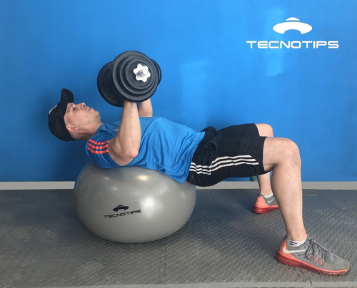 Imagen 3 de 10 de Pelota Esferodinamia Tecnotips® 55cm Pilates Yoga + Inflador