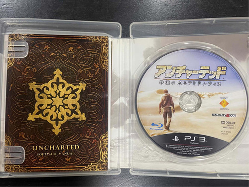 Ps3 Uncharted Atlantis Sleeping In The Desert Usad0 Japonês