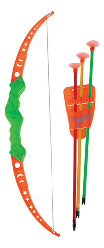 Arco Flechas Ventosa Atirar Alvo Arqueiro Brinquedo Infantil