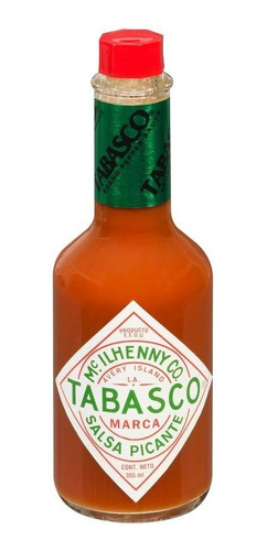 Salsa Tabasco Picante 355ml Botella Grande Original