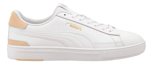 Tenis Puma Hombre Caballero Casual Blanco Serve Pro Lite