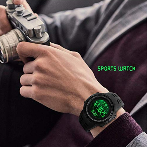 Imagen 4 de 5 de Reloj Digital Táctico Digital Skmei 1251 Caballero 50 Metros