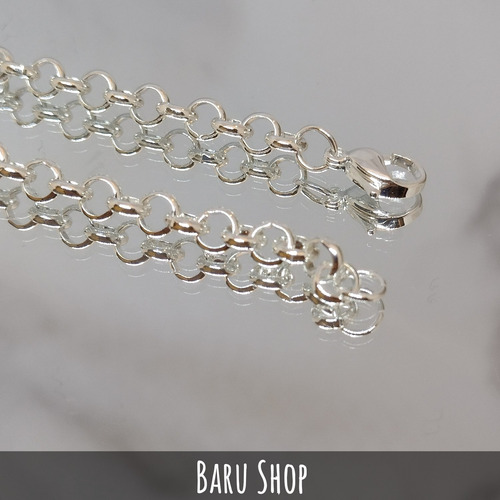 Imagen 4 de 9 de Pulsera Acero Blanco Con Frase Siempre Que Me Necesites