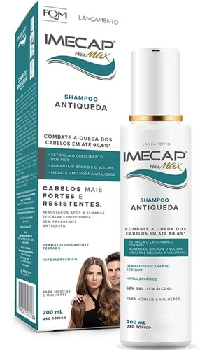 Shampoo Antiqueda Imecap Hair Max - 200ml Full