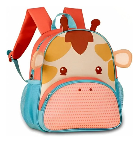 Mochila De Costas Girafa Girafinha Pets Infantil - Clio 