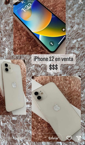 iPhone 12 | Blanco | 64 Gb | Excelentes Condiciones Estéticas (Usado)