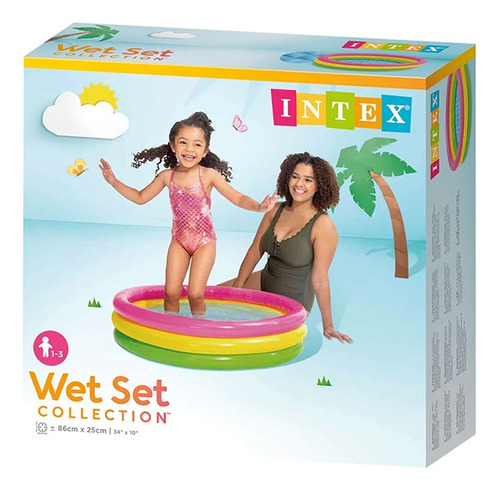 Piscina Wet Set Circular 28 Lts - Uniwork