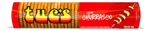 Biscoito Din Cracker's Churrasco Tuc's Pacote 100g