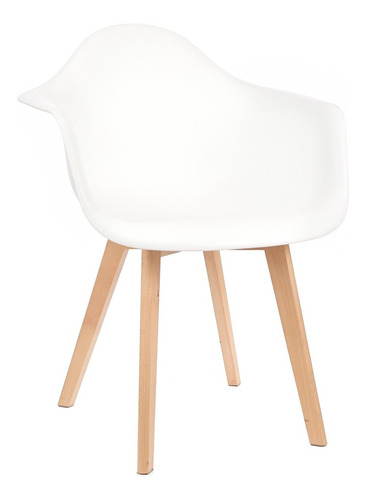 Sillon De Diseño Magnolia Tulip Eames De Comedor Living