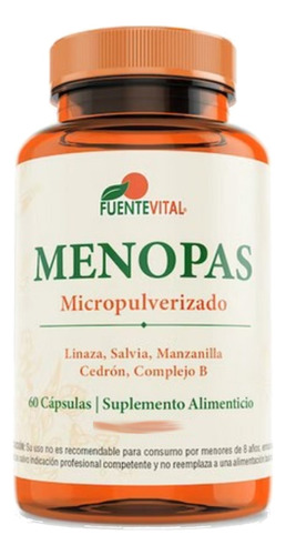 Menopas 60 Caps Regulador Hormonal Femenino