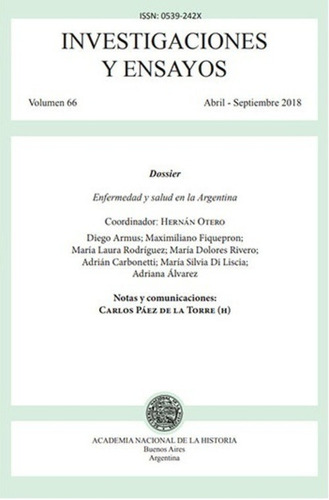 Revista Investigaciones Y Ensayos N° 66