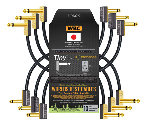 Cable De Instrumento Worlds Best Cables Mogami 2319 6 Unidad