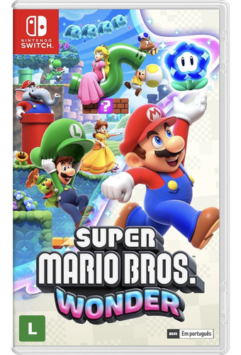 Super Marios Bros Wonder Nintendo Switch Jogo Mídia Física