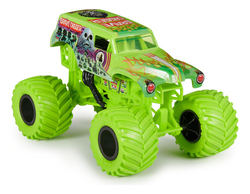 Monster Truck Monster Jam Grave Digger 1 Fundido A Presión P