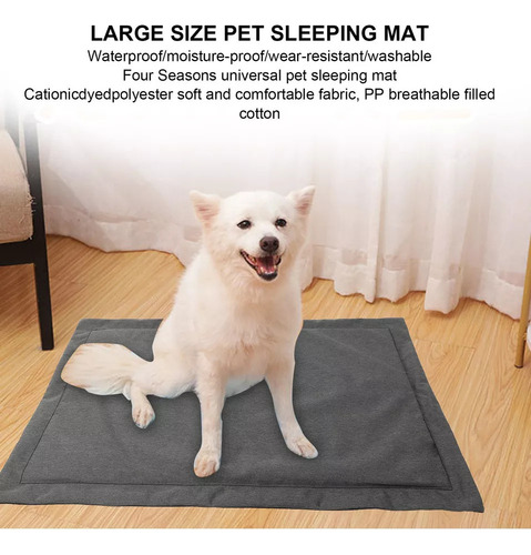 Colchoneta Para Dormir Para Perros Y Mascotas, Antimordedura