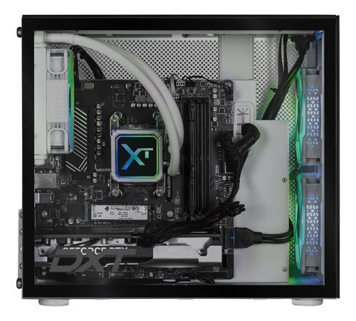 Pc Gamer Dxtgaming Geforce Rtx 5060 Ti Amd Ryzen 5 9600x 32gb Ssd 1tb Sistema Liquido Wifi Silver