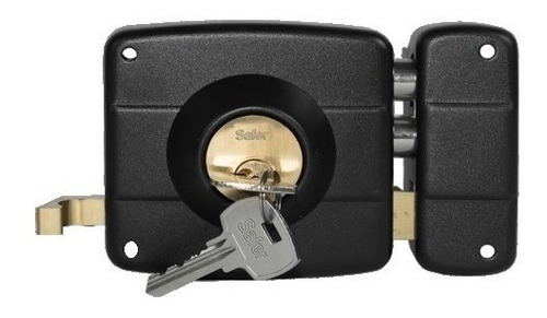 Chapa Cerradura Sobreponer Safer 210n S/caja Tipo Scanavini