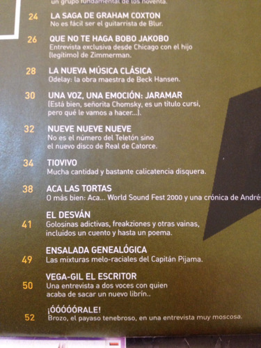 Revista La Mosca Radiohead, Marcovich Vs. Caifanes (Usado)