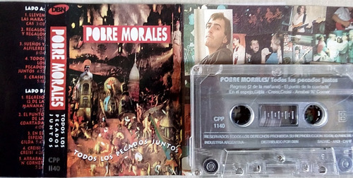 Casete K7 Pobre Morales -todos Los Pecados- Edfargz