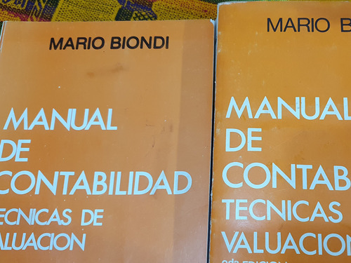 Manual De Contabilidad.  2t + Casos Practicos. Biondi.