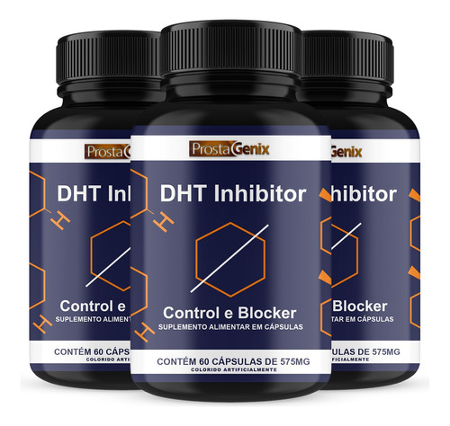 3 Suplemento Vsr Dht Inhibitor 60 Cápsulas