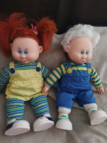 Muñecas Knickie-&-knockie Año 1999 Talkin Tots, Play By Play (Usado)