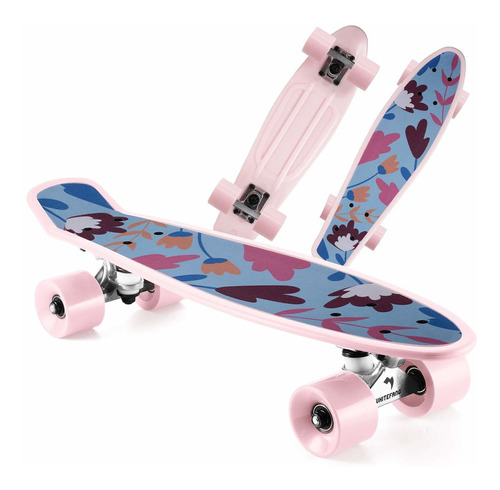 Tabla De Skate Whitefang Patinetas De 22 Pulgadas Para N Tsk