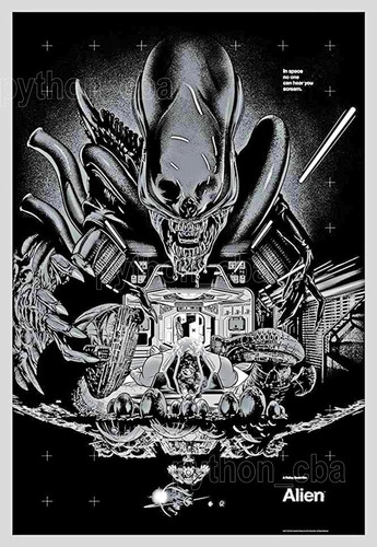 Pósters Alien Octavo Pasajero - 1979 - 120x85