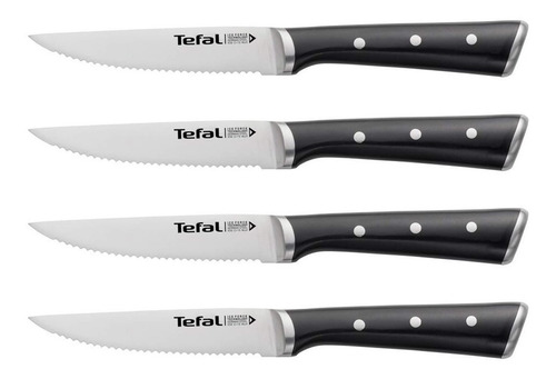 Set De Cuchillos X4 Steak Tefal Iceforce