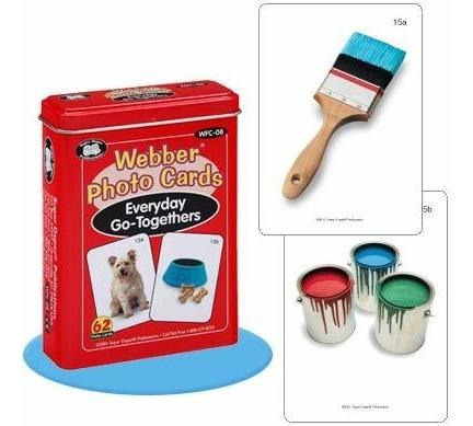 Webber everyday Go-togethers Photo Card Deck - Super Duper