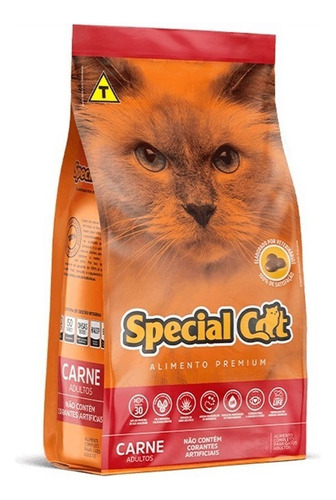 Ração Special Cat Gatos Adultos Carne - 20kg
