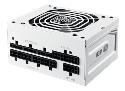 Fuente De Poder Cooler Masterv Sfx Gold 850w White Mpy-8501-