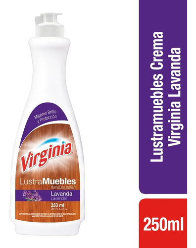 Lustra Mueble Virginia Lavanda 250ml