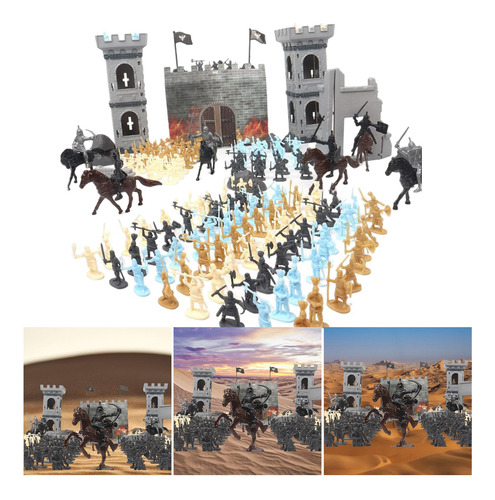 Juego De Juguetes Diy Juguetes Desarrollo Castillo Plástico