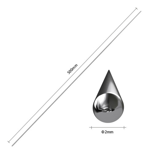 10 Varillas De Soldadura De Aluminio De Baja Temperatura D E