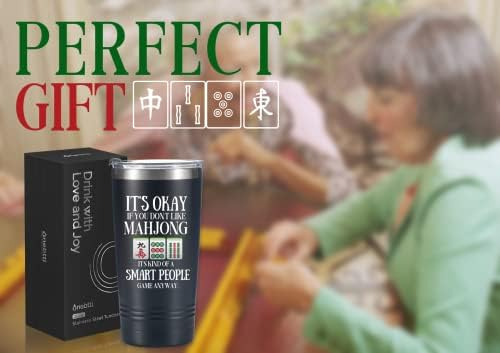 Vaso Onebttl Mahjong Regalo Para Mujer Y Hombre