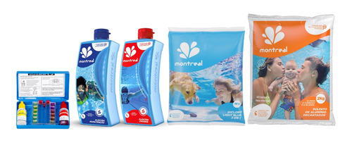 Kit Para Limpeza E Tratamento De Piscina De Alvenaria