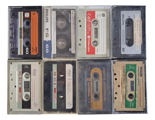 Permuto Antiguo Lote De 44 Cassette Raros Decada 80 - Zwt (Usado)