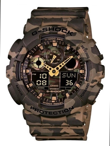 O Relógio G-shock Analógico Ga-100cf Original