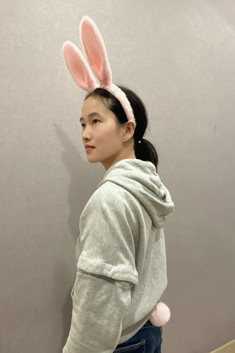 Diadema Y Cola De Conejito De Pascua Para Juego De