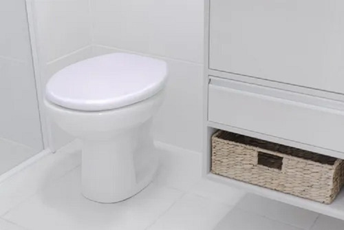 Assento Privada Almofadado Tampa Vaso Sanitario Branco Astra
