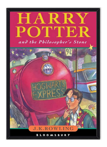 Cuadro Enmarcado - Póster Harry Potter - Portada Original