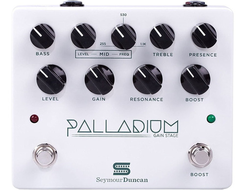 Pedal Efecto Seymour Duncan Palladium Distortion Preamp Wht