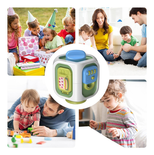 Actividad Cube Para Bebé Cubo Ocupado Junta Sensorial De Niñ