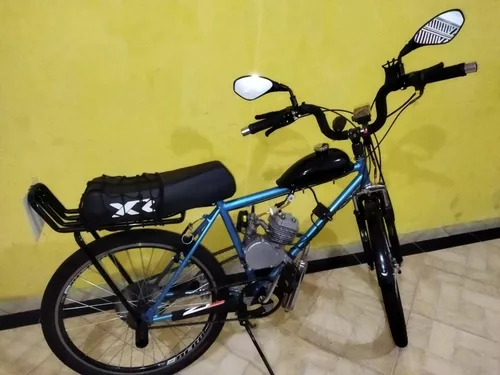 Bicicleta Azul Motorizada 80cc Aro 26, Produto Masculino Bicicleta Nunca  Usado 77256613