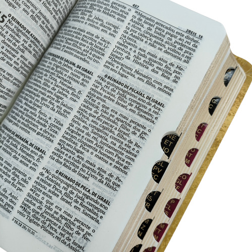 Biblia Sagrada Ra Coroa De Espinhos Edição De Bolso Com Indice Lateral