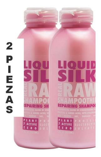 Shampoo Real Raw Liquid Silk 355 Ml,2