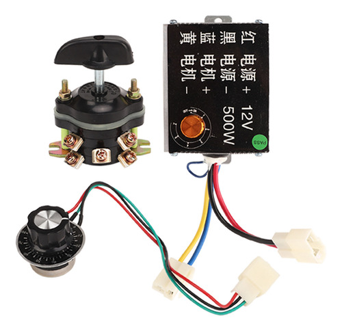 Kit De Motor Eléctrico De Reducción De Engranajes De 12 V Y