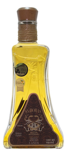 Mezcal Añejo 8 Víboras 100% Agave Artesanal Envejecido 3 Año