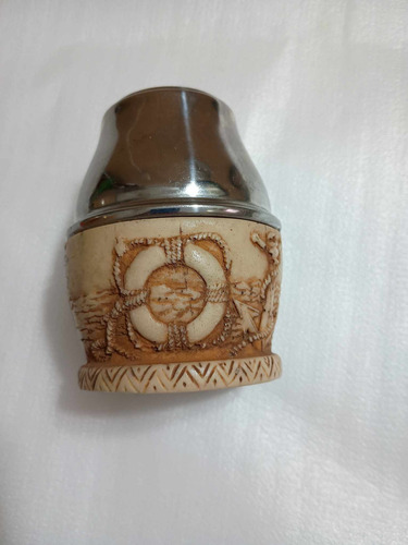 Mate T2 Acero Inoxidable Azul Acero Guampa